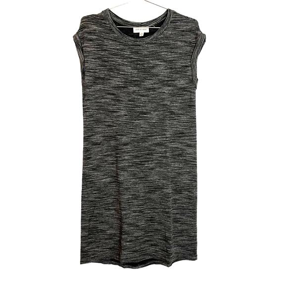 cloth & stone Dresses & Skirts - Cloth & Stone Womens Heathered Gray Sleeveless T Shirt Dress M